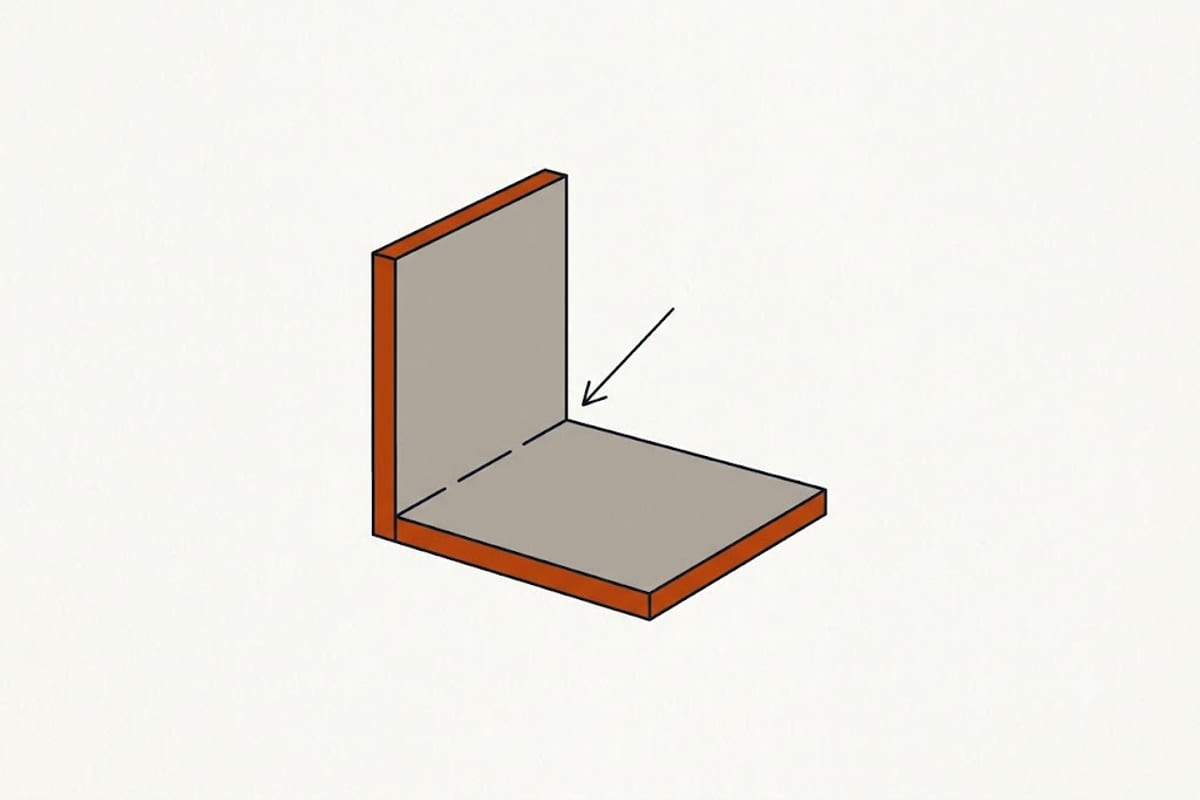 Where cladding meets at a corner