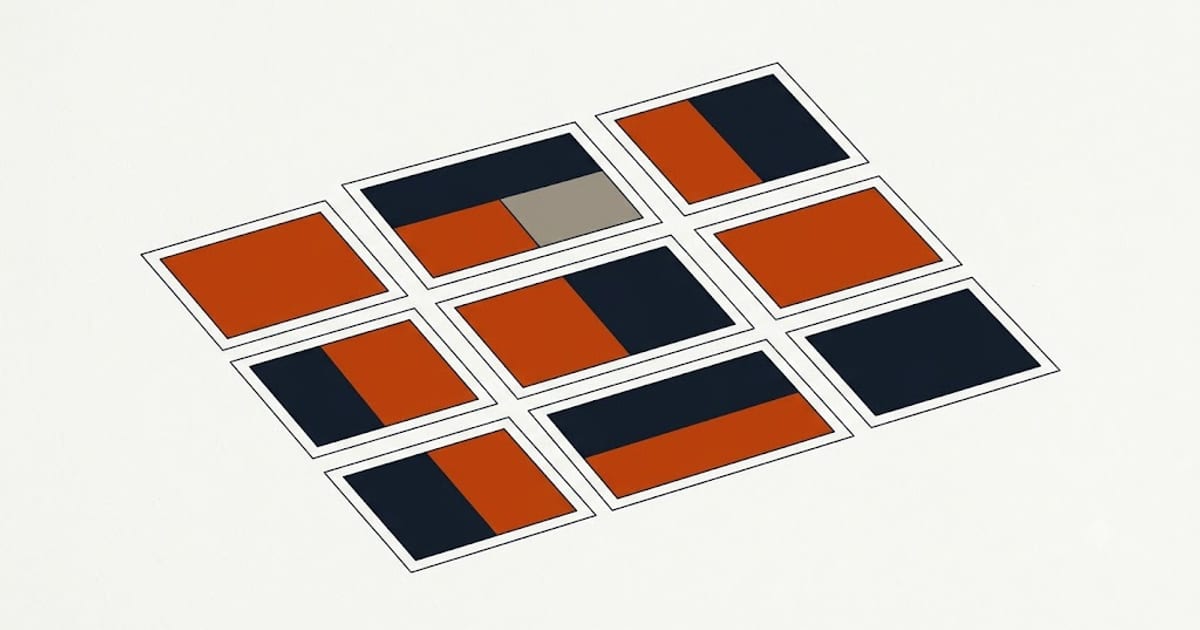 A grid of common window dimensions